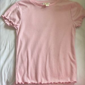 lettuce pink tee
